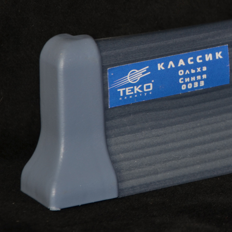 Теко Классик Угол наружный 0033 Ольха синяя