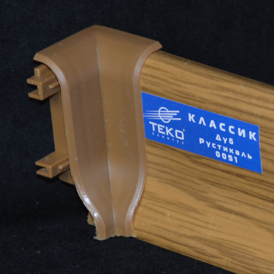 Теко Классик Угол внутренний 0051 Дуб рустик