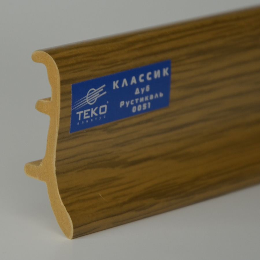 Теко Классик Плинтус 0051 Дуб рустикаль