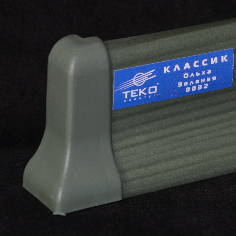 Теко Классик Угол наружный 0032 Ольха зелёная